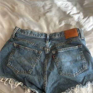 Levi's Classic Blue Jean Shorts